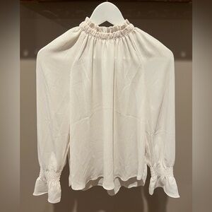 Flowy White Loft Top